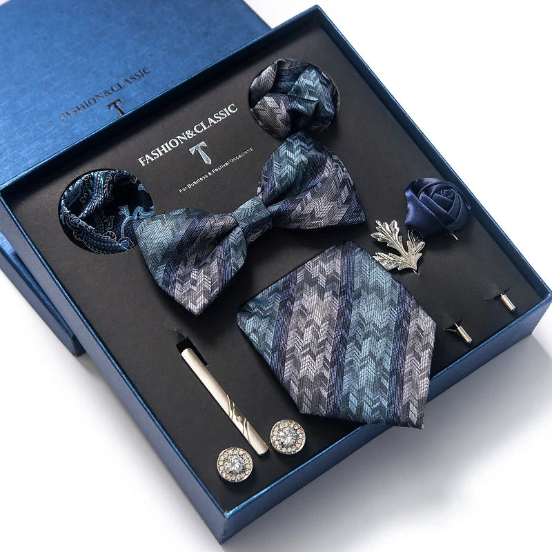 Newest Design Silk Tie Set – Elevate Your Style! 🎩✨