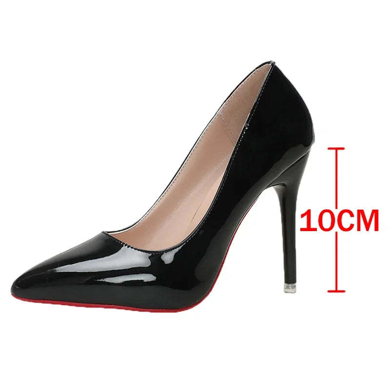 Classic Black Stiletto Heels – Timeless Elegance for Every Occasion