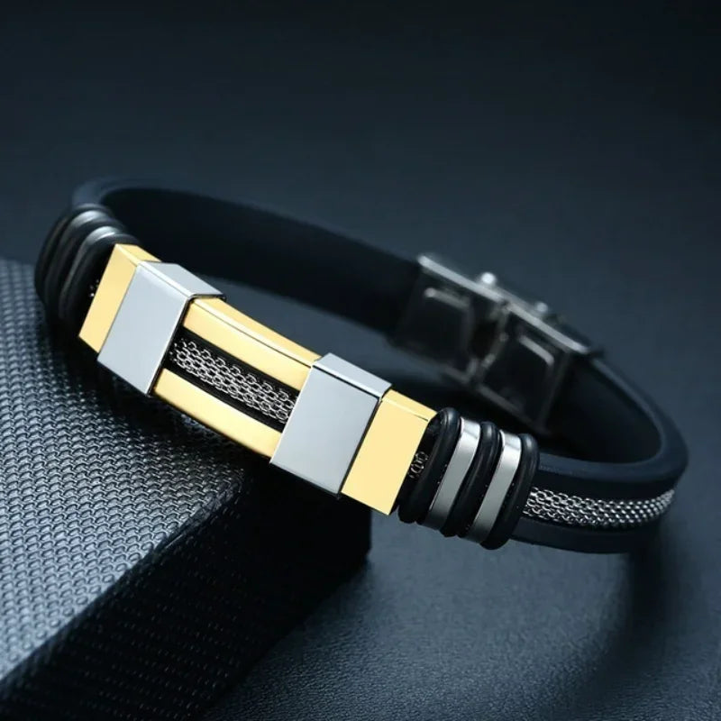 King Men's Stainless Steel Bracelet