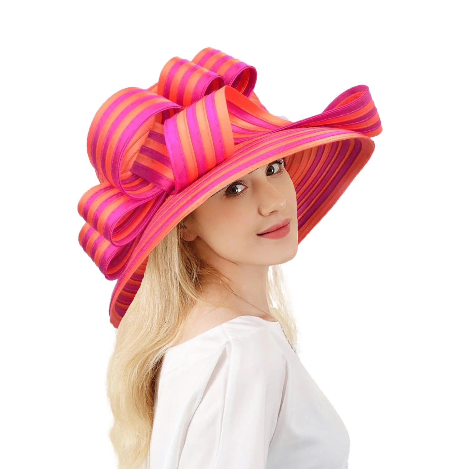 FS Satin Cloth Kentucky Derby Hat for Women