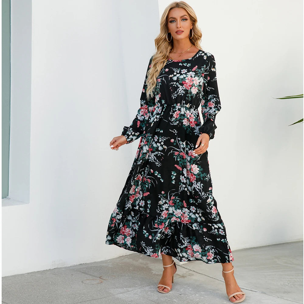 Bohemian Chic Summer Maxi Dress – Your Perfect Beach Companion! 🌸☀️