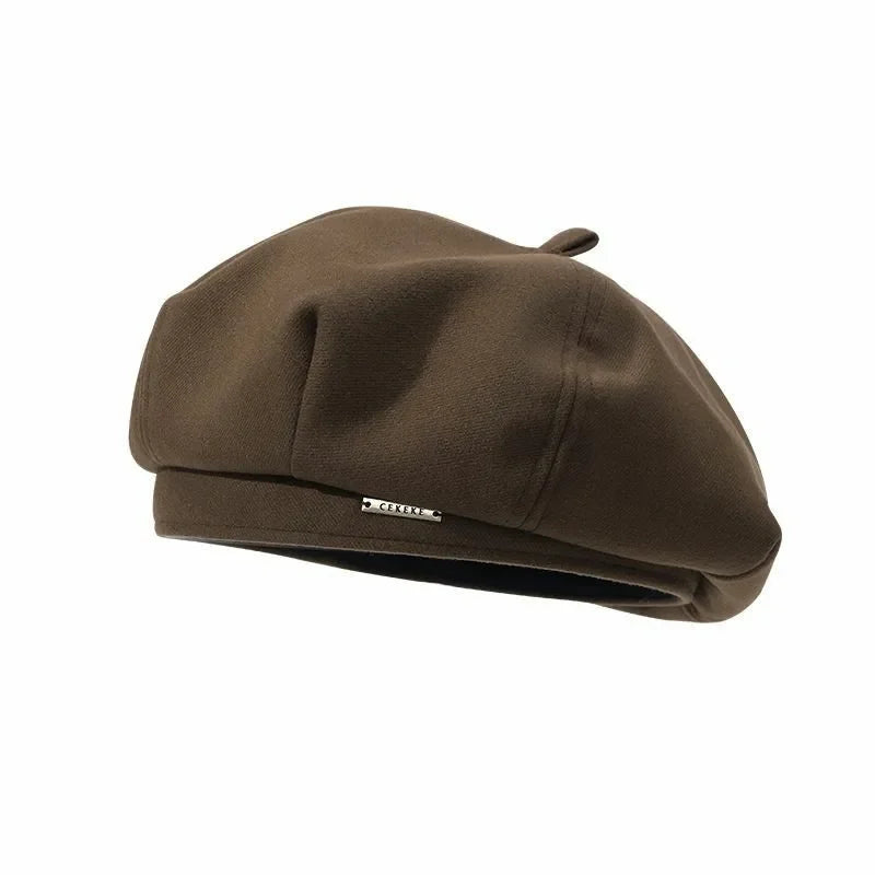 Korean Classic Premium Beret – Lightweight & Stylish for Spring & Autumn