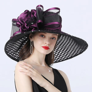 Wide Brim Women’s Church Hat