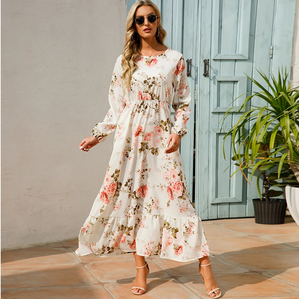 Bohemian Chic Summer Maxi Dress – Your Perfect Beach Companion! 🌸☀️