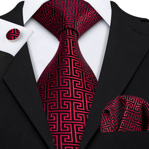 Fashion Teal Novelty Men Tie Set by Barry Wang
