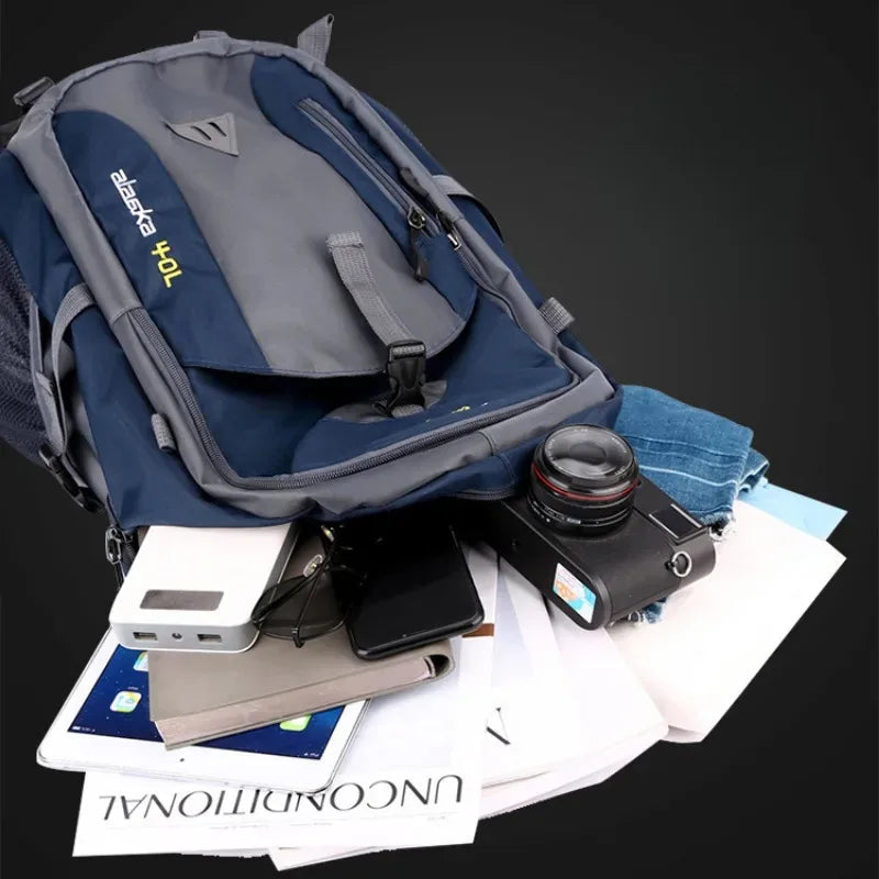 🏕️ 40L Outdoor Hiking & Travel Backpack & School