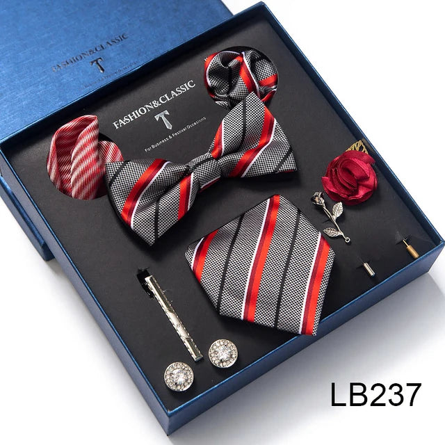 Newest Design Silk Tie Set – Elevate Your Style! 🎩✨