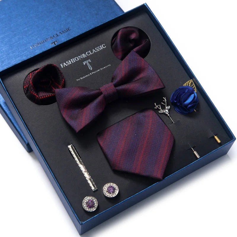Newest Design Silk Tie Set – Elevate Your Style! 🎩✨