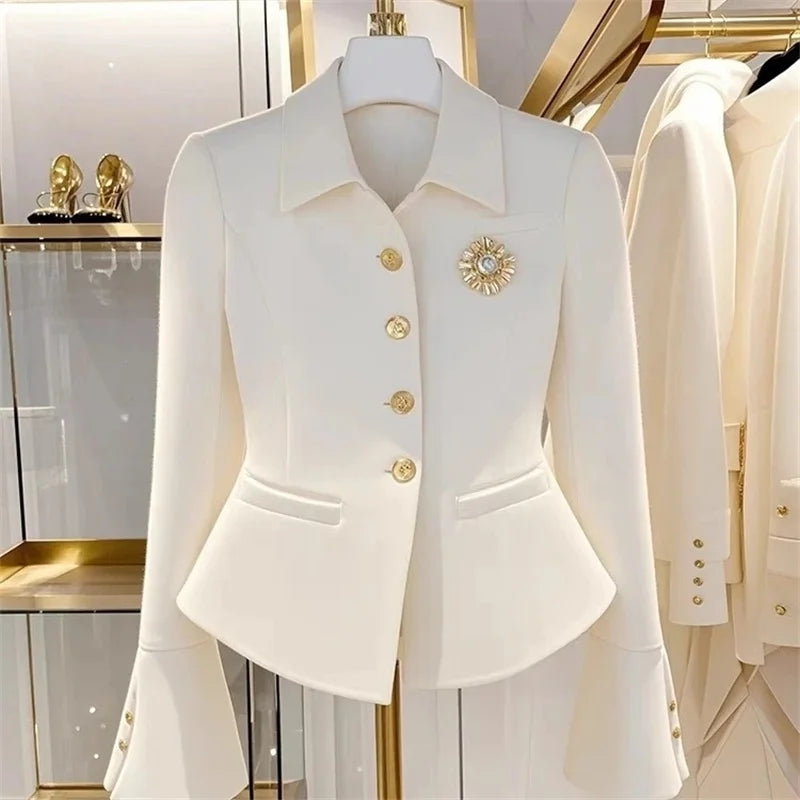 Women's Elegant Blazer Coat – 2025 Autumn Collection