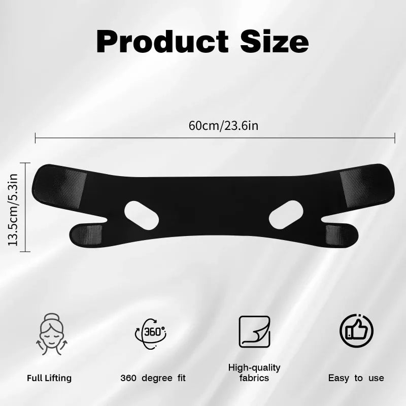 💖 V‑Line Lifting Chin Strap – Reusable Face‑Lift Mask for Women