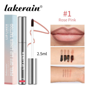💋 Waterproof Peel-Off Tattoo Lip Gloss – Long-Lasting Matte Lip Tint