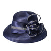 FS Lady Elegant White Wide Brim Hat – Perfect for Tea Parties, Weddings & Church