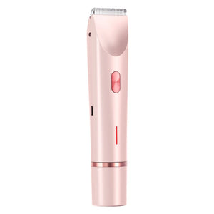 💗 Women’s 2‑in‑1 Electric Razors – Dual‑Head Bikini Trimmer & Shaver