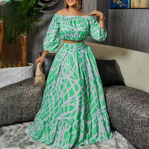 🌸 Boho Luxurious Two-Pieces Set for Women