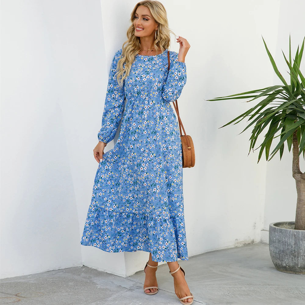 Bohemian Chic Summer Maxi Dress – Your Perfect Beach Companion! 🌸☀️