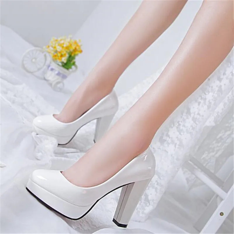 New Women Pumps Shoes – Pointed Toe High Heels