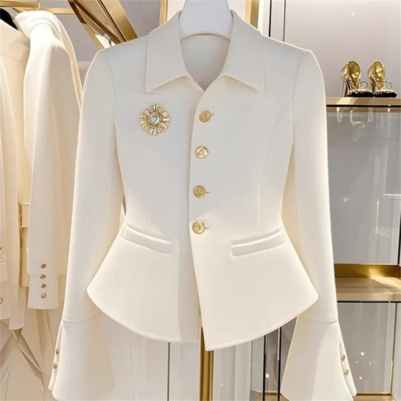 Women's Elegant Blazer Coat – 2025 Autumn Collection