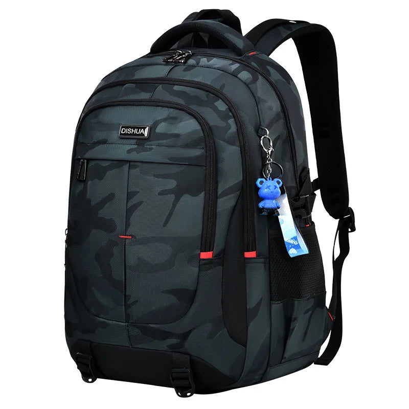 🎒 2025 New Camouflage School Backpack for Boys