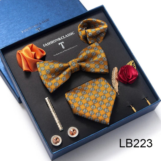 Newest Design Silk Tie Set – Elevate Your Style! 🎩✨