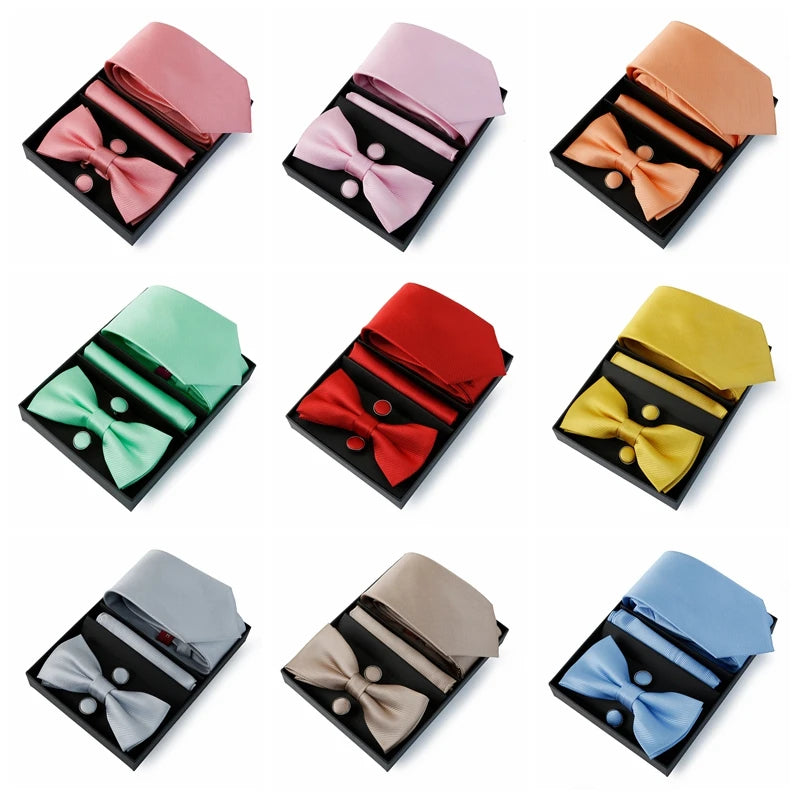 Newest Design Silk Tie Set – The Ultimate Gentleman’s Gift