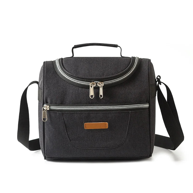 Print Cartoon Insulated Lunch Tote