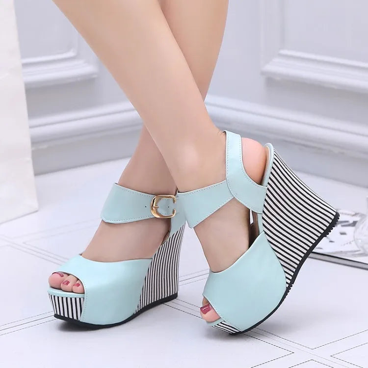 Stylish & Comfy Wedge Sandals for Women – Sizes 11-14